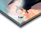 Wizard Casting Spell Acrylic print