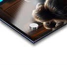 Monkeys Watching The News Acrylic print