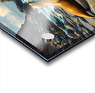 Five Seals Watching Waves Acrylic print