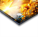 Golden Entity Acrylic print