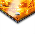 Golden Crystal Goddess Acrylic print