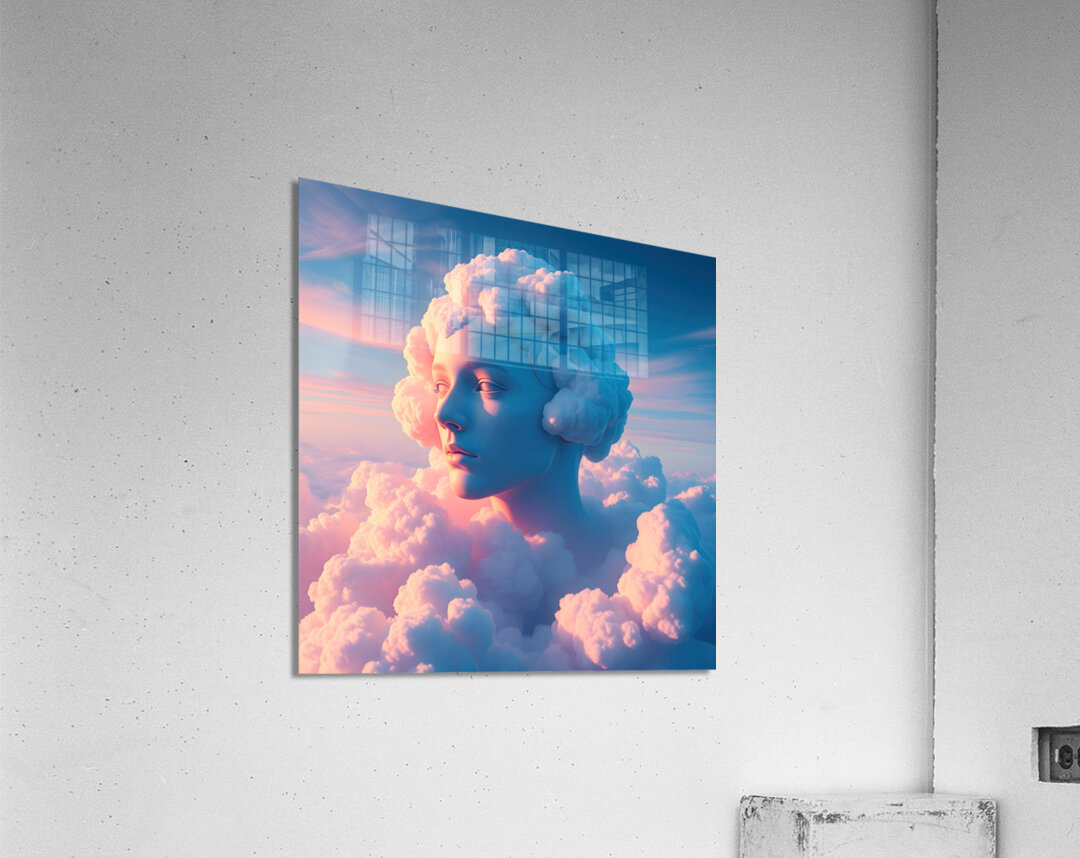 Head In The Clouds Acrylic Print