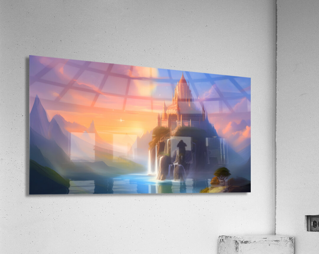 Magical Castle Acrylic Print