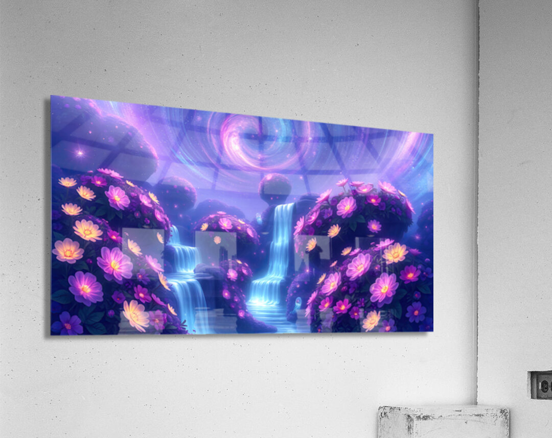 Planet Neoneth Acrylic Print