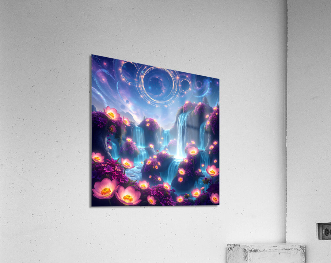 Celestial Falls Acrylic Print