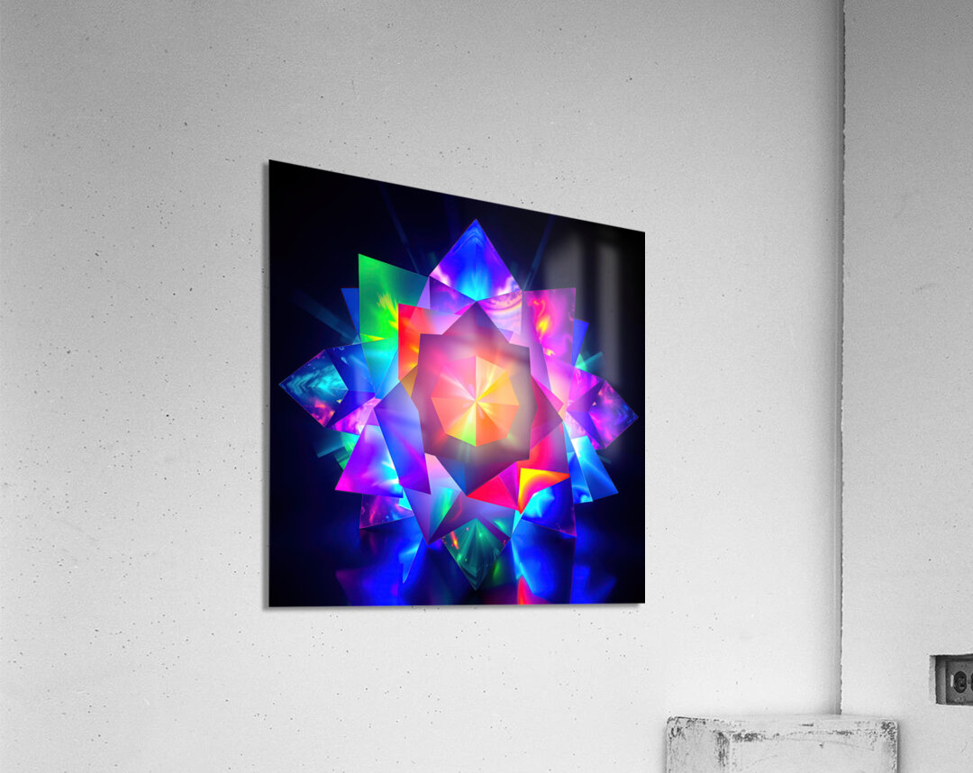Crystal Radiance Acrylic Print