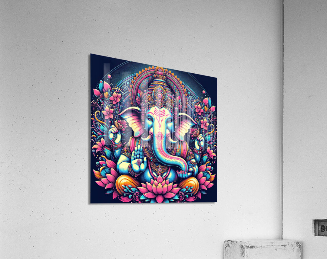 Maha Ganesha Acrylic Print