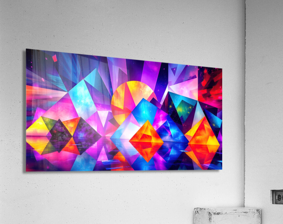 Prismatic Dance Floor Acrylic Print