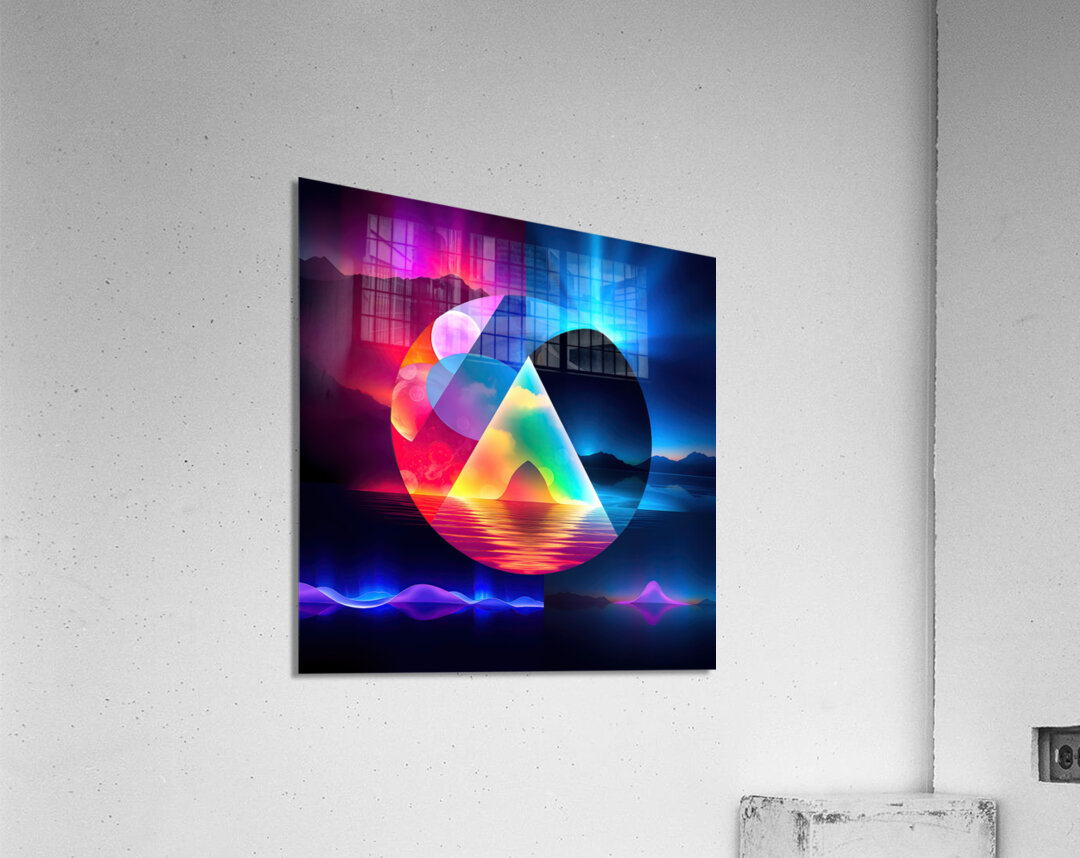 Bursts of Radiance Acrylic Print