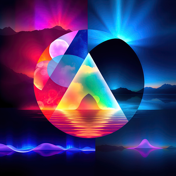 Bursts of Radiance Print