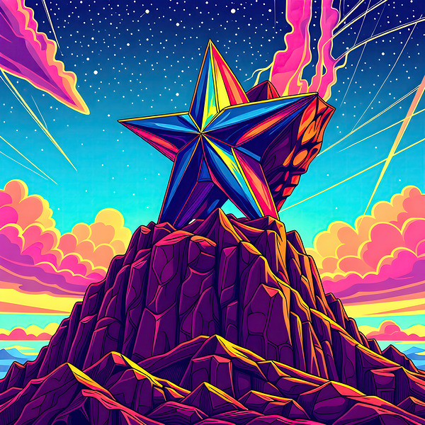 Rock Star Fantasy Print