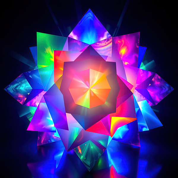 Crystal Radiance Print