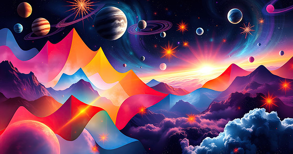 Interplanetary Mindscapes Print