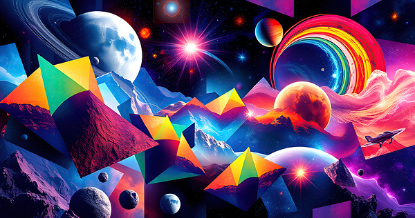 Fragmented Realities Print