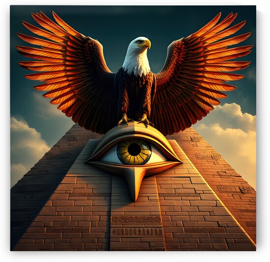 Pyramid Bald Eagle by Adam Holms