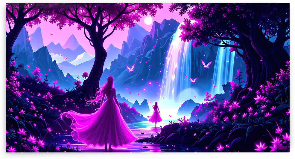 Elven Enchanted Forest by Adam Holms