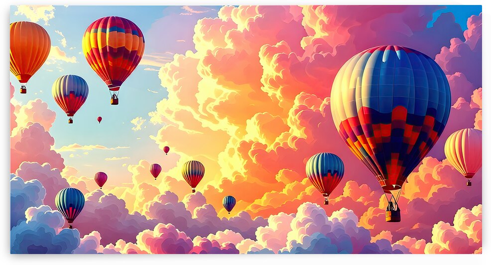 Air Ballon Fantasy by Adam Holms