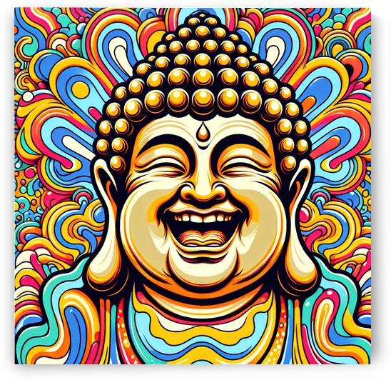 Laughing Buddha by Adam Holms