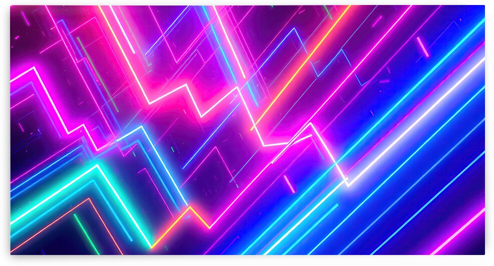 Neon Perplexity by Adam Holms