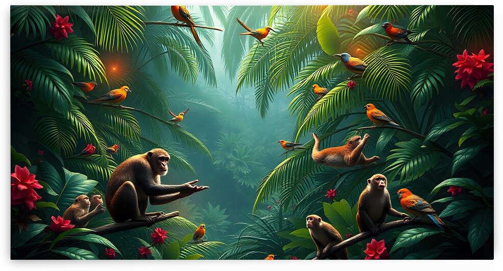 Monkeying Around by Adam Holms