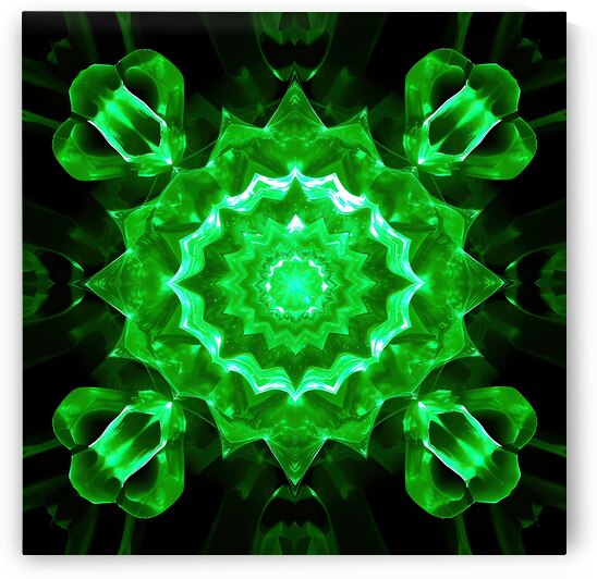 Emerald Flower by Adam Holms