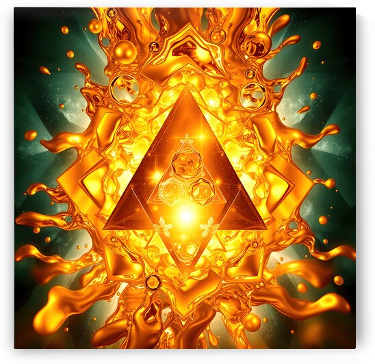 Golden Emerald Triangle by Adam Holms