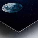 Gorilla floating In Space Metal print