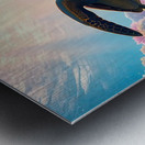 Sea Turtle Friends Metal print