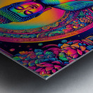 Buddha Meditating Metal print
