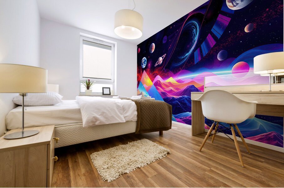 Galaxy 9 Mural print