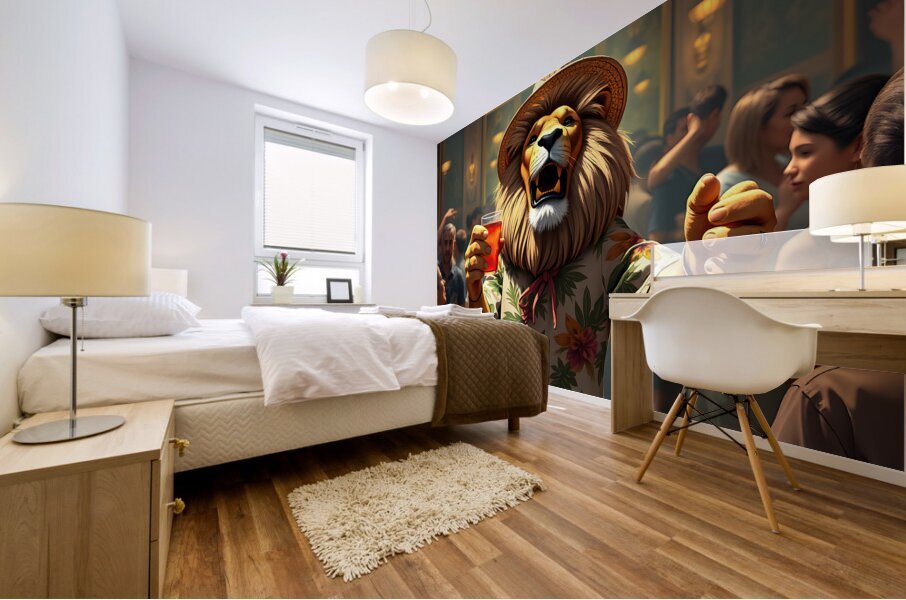 Party Animal Mural print