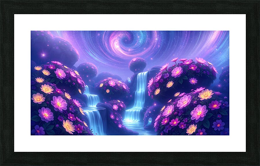 Planet Neoneth Picture Frame print