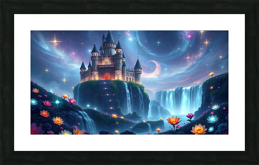 Magic Castle Dream Picture Frame print