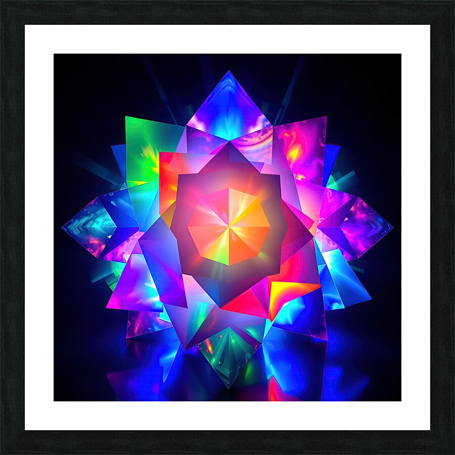 Crystal Radiance Picture Frame print