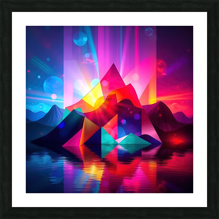 Planet Wow Picture Frame print