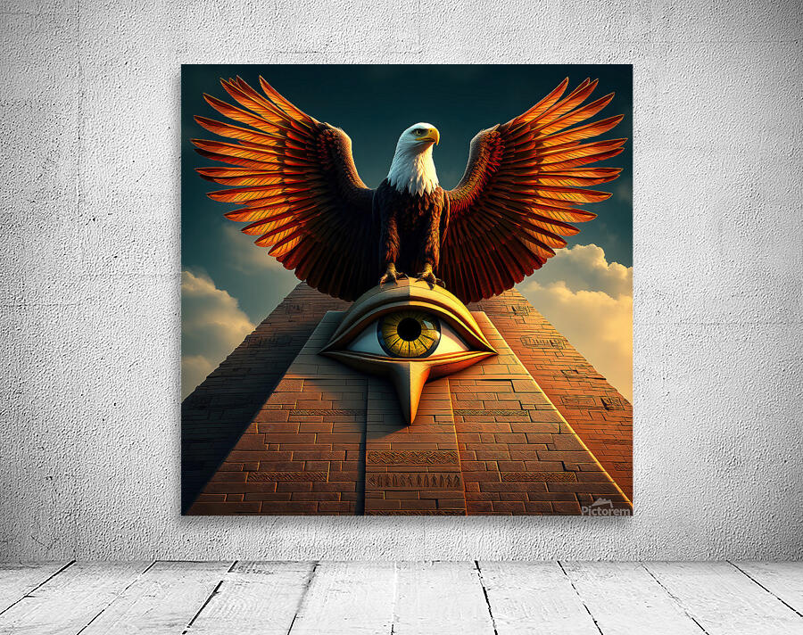 Pyramid Bald Eagle Wall Preview