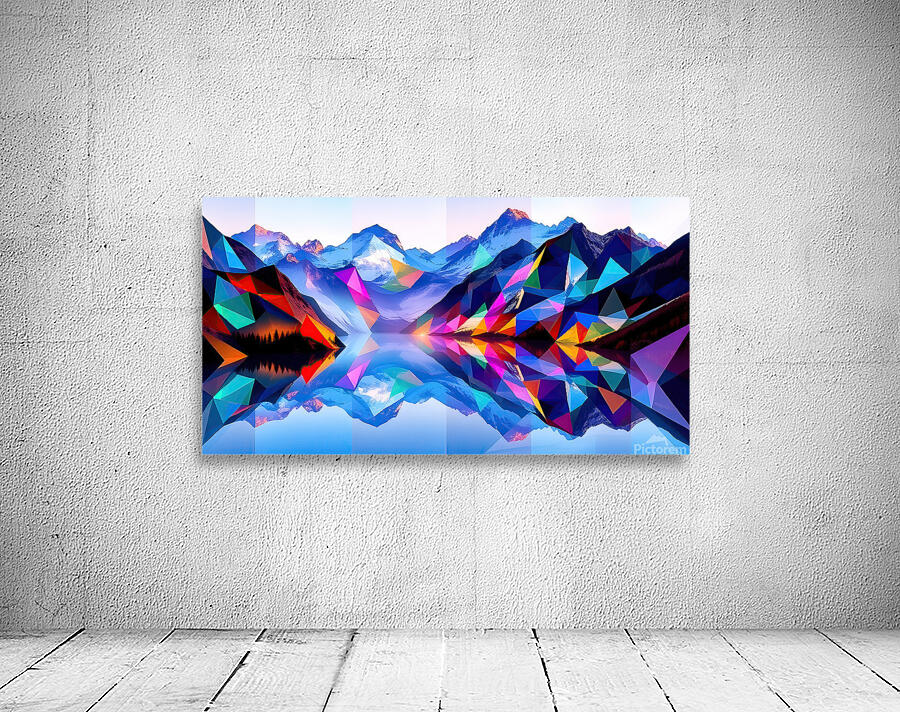 Lake Prismatic Wall Preview