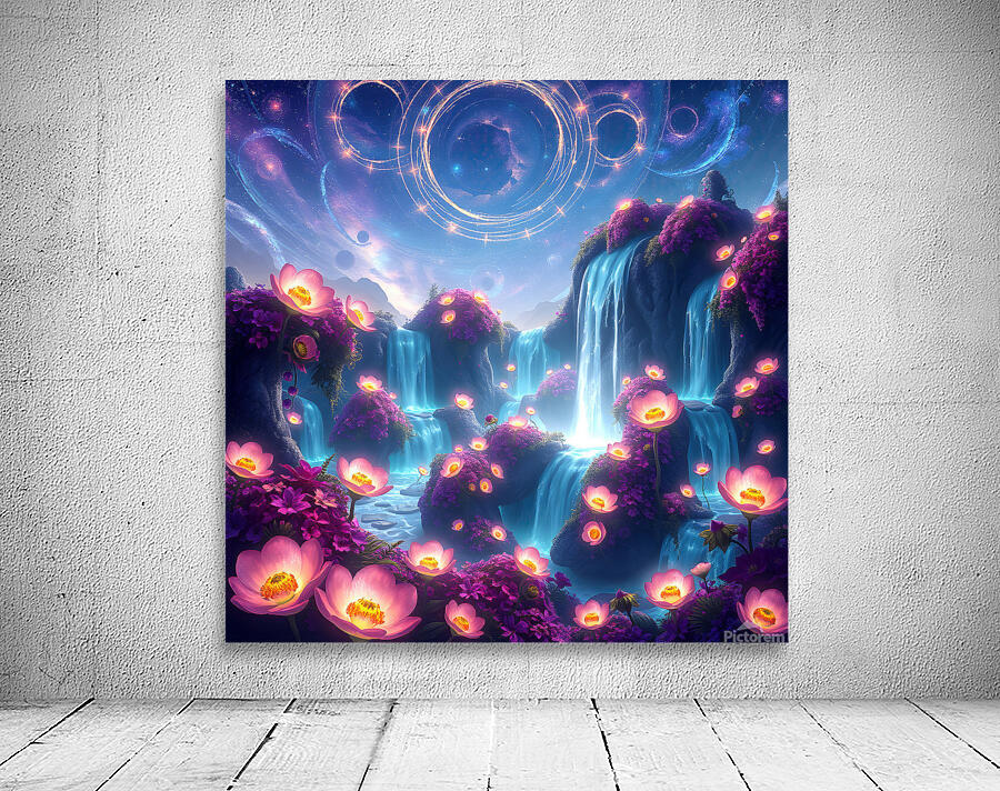 Celestial Falls Wall Preview