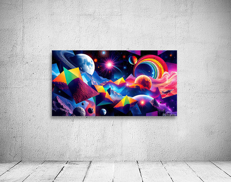 Fragmented Realities Wall Preview