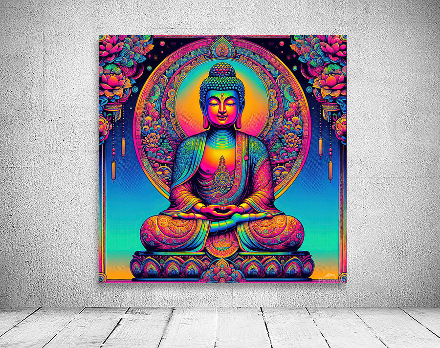 Buddha Meditating Wall Preview