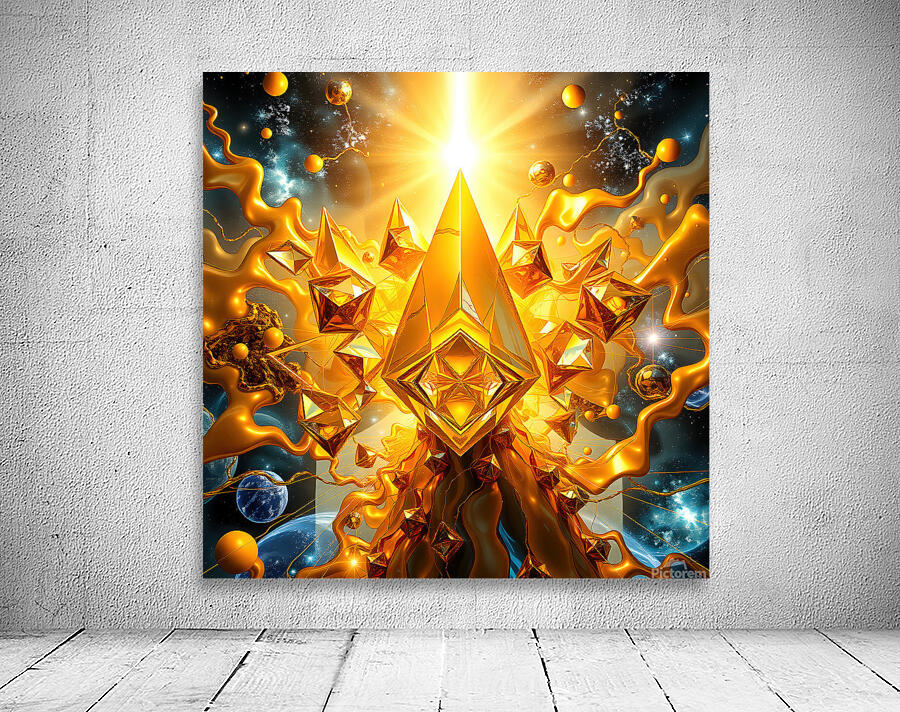 Golden Entity Wall Preview