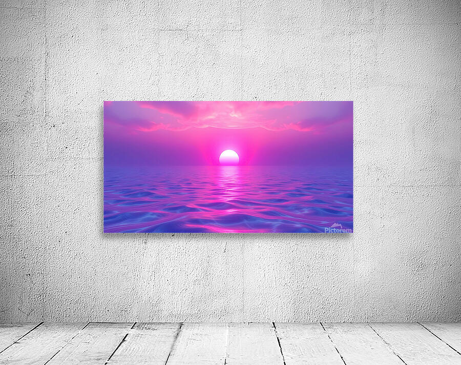 Vibrant Sunset Dream Wall Preview