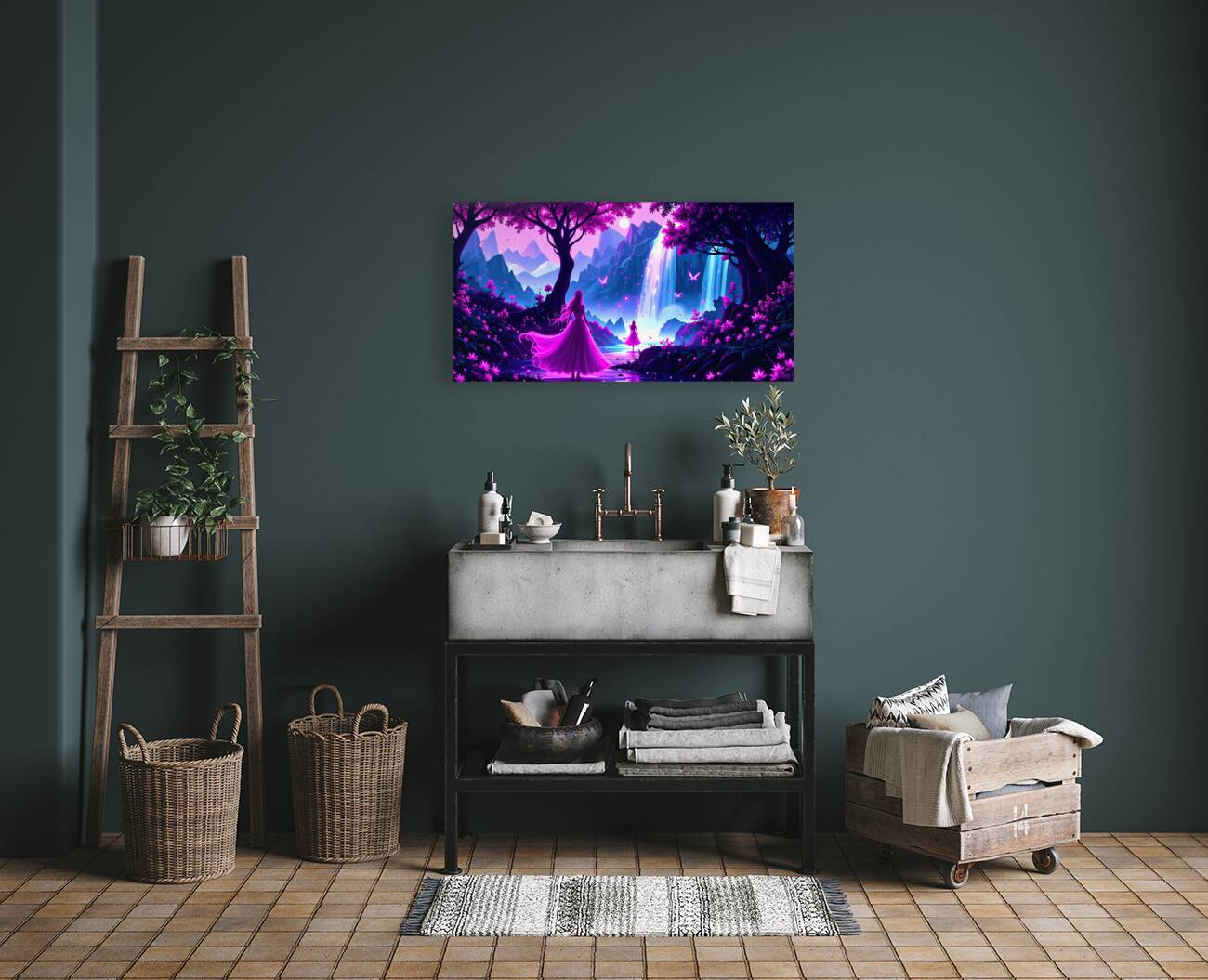 Elven Enchanted Forest Reproduction