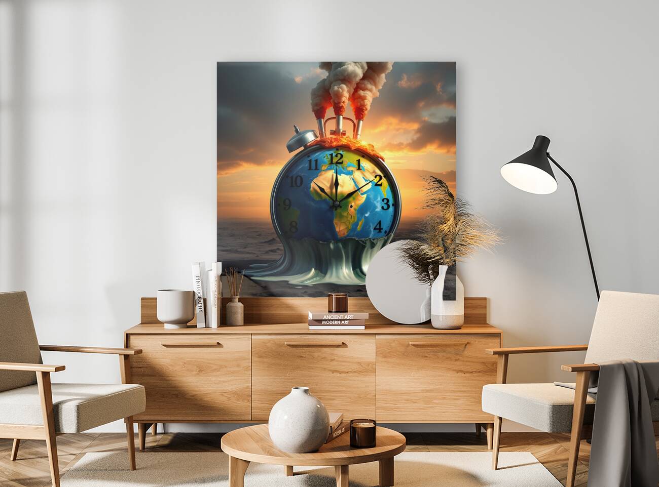 Earth s Time Melting Away Reproduction