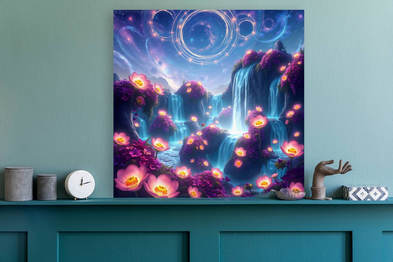 Celestial Falls Reproduction