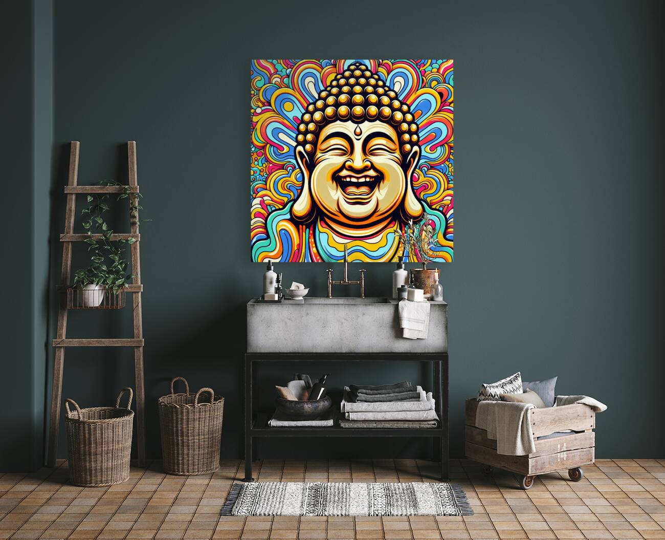 Laughing Buddha Reproduction