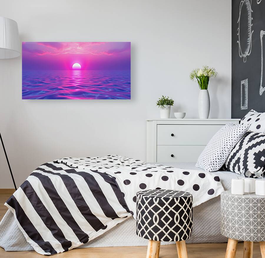 Vibrant Sunset Dream Reproduction
