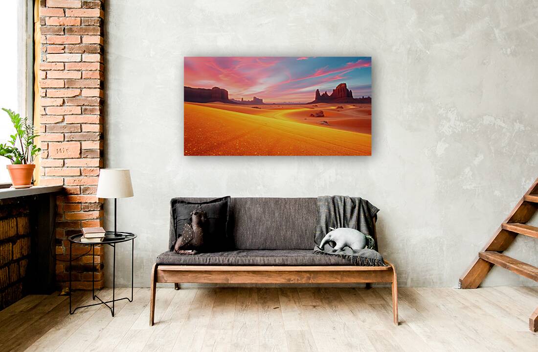 Golden Desert Reproduction