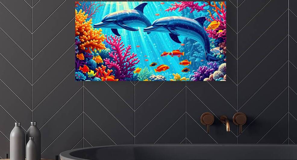 Dolphin Paradise by Adam Holms