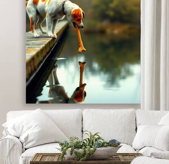 Greedy Dog by Adam Holms